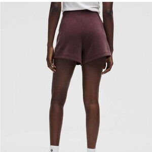 Lululemon Softstreme Kick-Flare Mid-Rise Short 4" Goodnight Plum